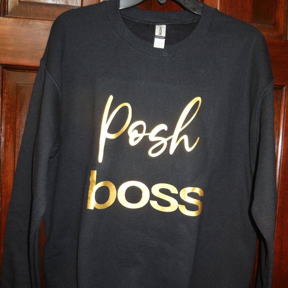 POSH Boss Sweatshirt Size M Unisex